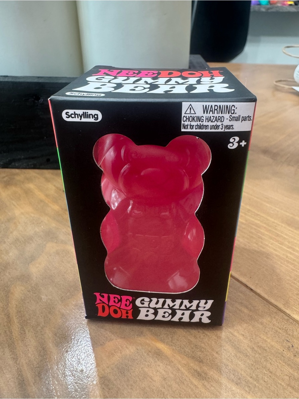 Nee Doh Gummy Bear Kids Toy - Pink